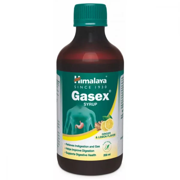 Himalaya Gasex Syrup (Lemon, Ginger) 200ml