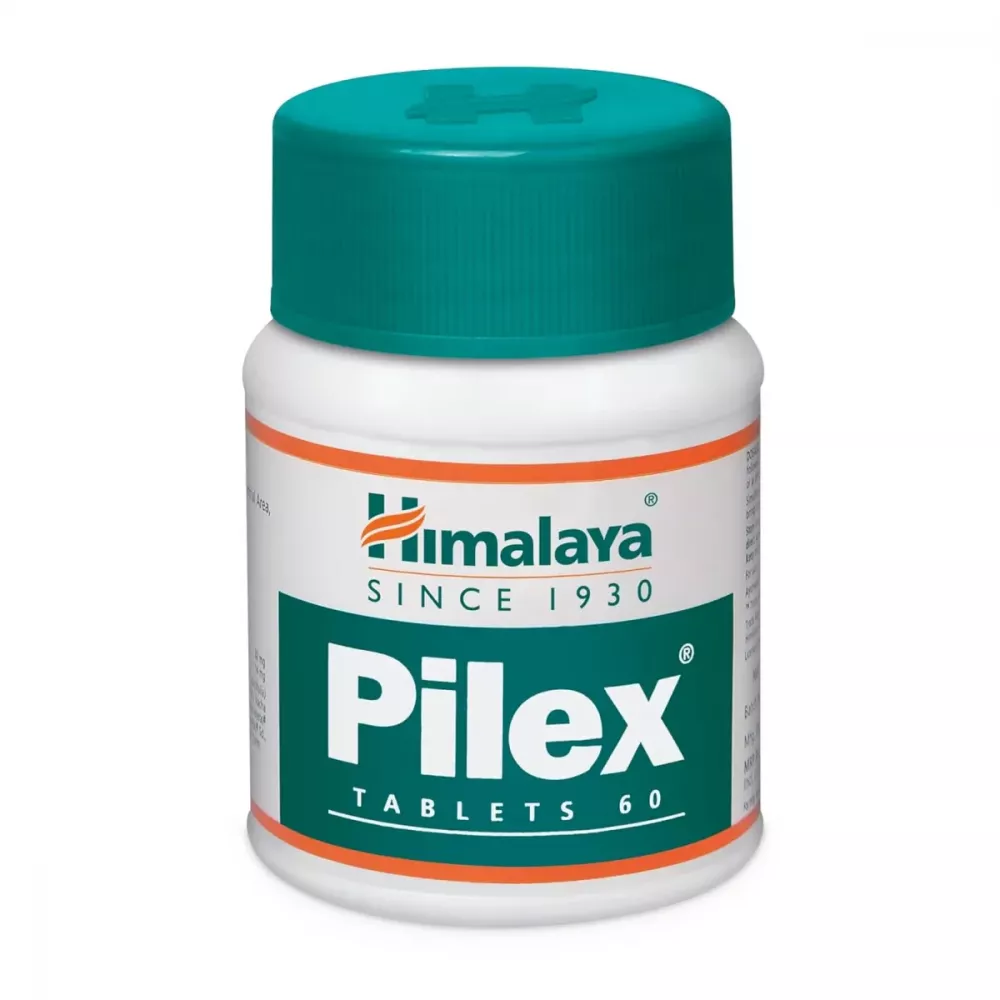 3161-2-1000 Himalaya Pilex Tablet - 60 tabs - Image 1