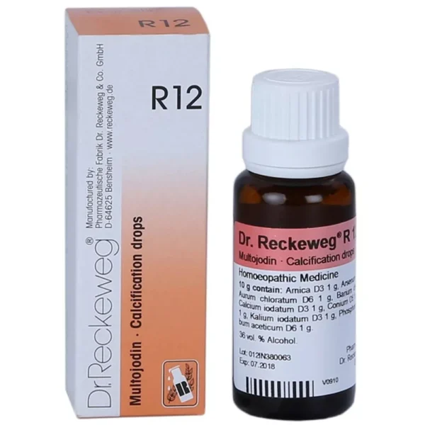 Dr Reckeweg R12 Multojodin Drops 22ml