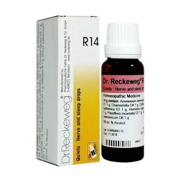 Dr Reckeweg R14 usa, Dr Reckeweg R14 Quieta Drops, Dr Reckeweg R14, Reckeweg R14 ebay, R14 movingaze