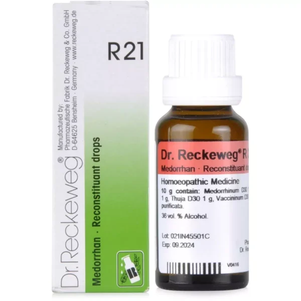 Dr Reckeweg R21 Medorrhan Drops 22ml