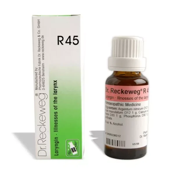 Dr Reckeweg R45 usa, Dr Reckeweg R45 Laryngin Drops, Dr Reckeweg R45, Reckeweg R45 ebay, R45 movingaze