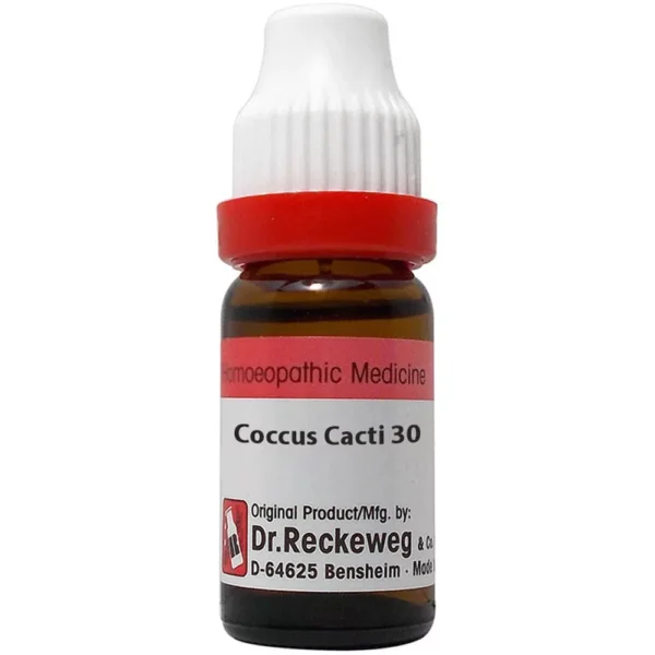 Dr Reckeweg Coccus Cacti Dilution 30 CH (11ml)