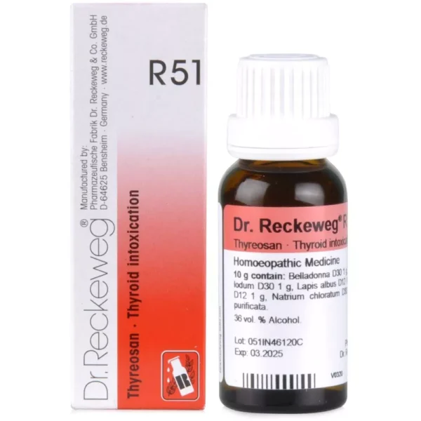 Dr Reckeweg R51 Thyreosan Drops 22ml