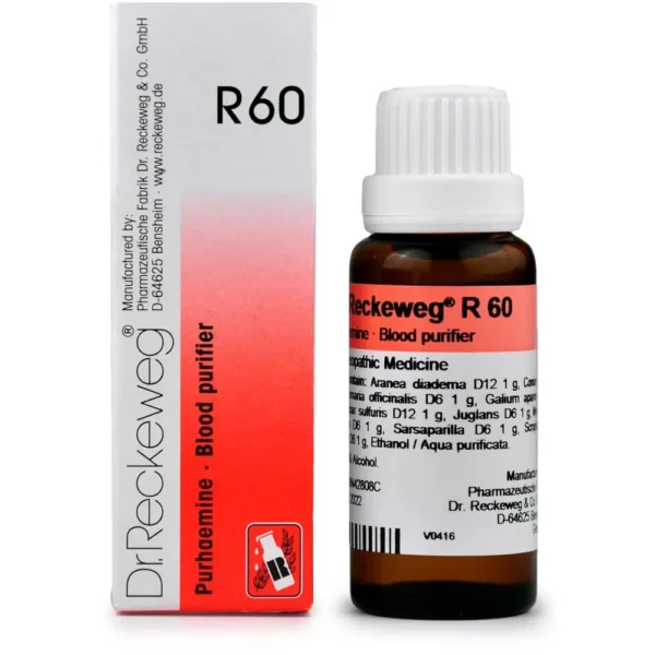 Dr Reckeweg R60 Purhaemine Drops 22ml