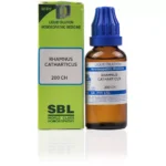 SBL Homeopathy Rhamnus Catharticus Dilution 200 CH (30ml)