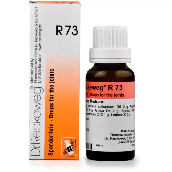 Dr Reckeweg R73 Spondarthrin Drops 22ml