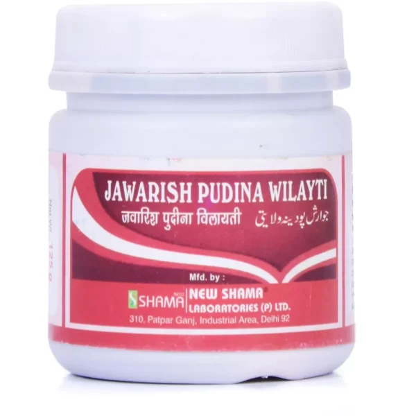 New Shama Jawarish Pudina Wilayti 125gm