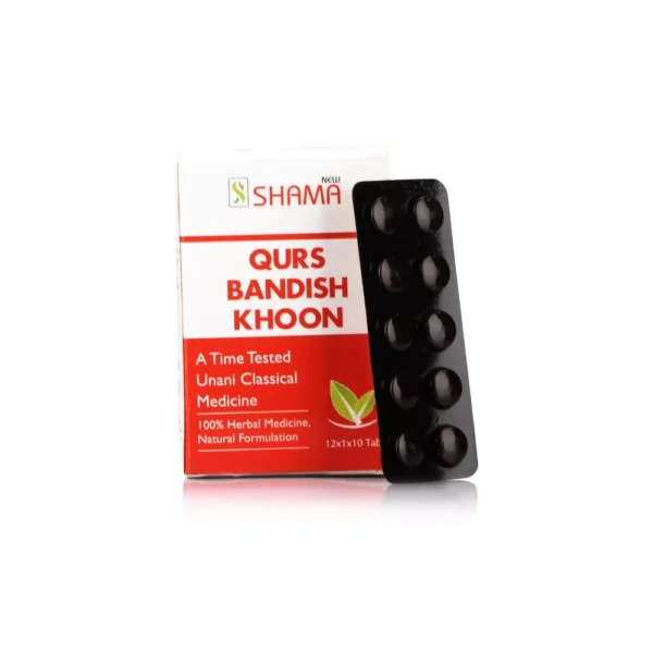 New Shama Qurs Bandish Khoon 120 Tablets