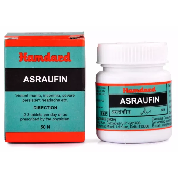 Hamdard Asraufin 50 Tablets