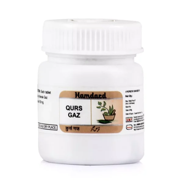 Hamdard Qurs Gaz 20 Tablets