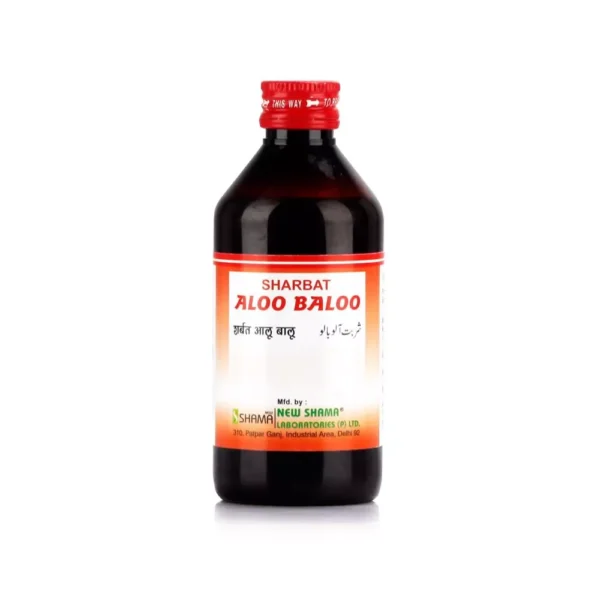 New Shama Sharbat Aaloo Baloo 200ml