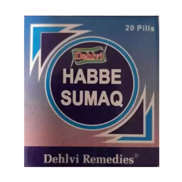 Dehlvi Habbe Sumaq 20 Tablets