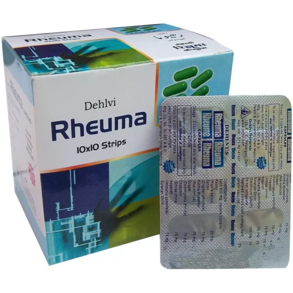 Dehlvi Rheuma 100 Capsule