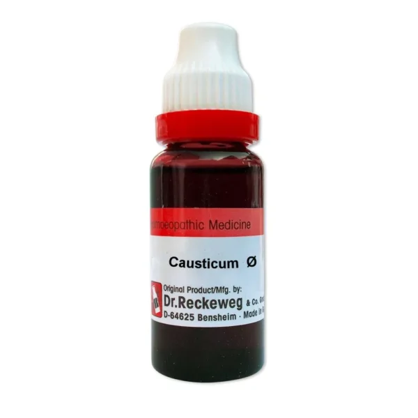 Dr Reckeweg Causticum Hahnemanni Mother Tincture Q 20ml