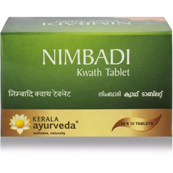 Kerala Ayurveda Nimbadi Kwath Tablet (100tab)