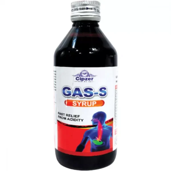 Cipzer Gas S Syrup 100ml