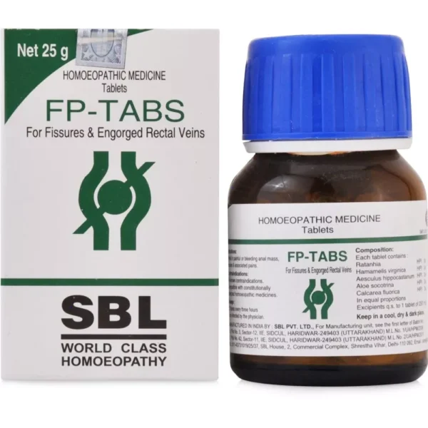 SBL Homeopathy FP Tabs 25gm