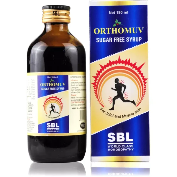 SBL Homeopathy Orthomuv Syrup (Sugar Free) 180ml