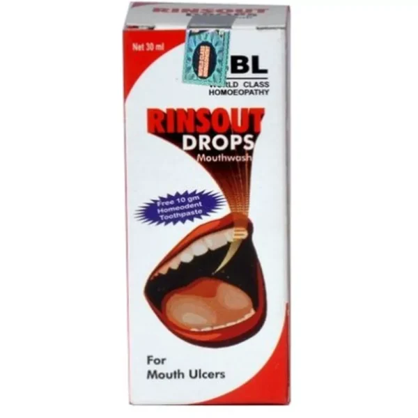SBL Homeopathy Rinsout Drops 30ml