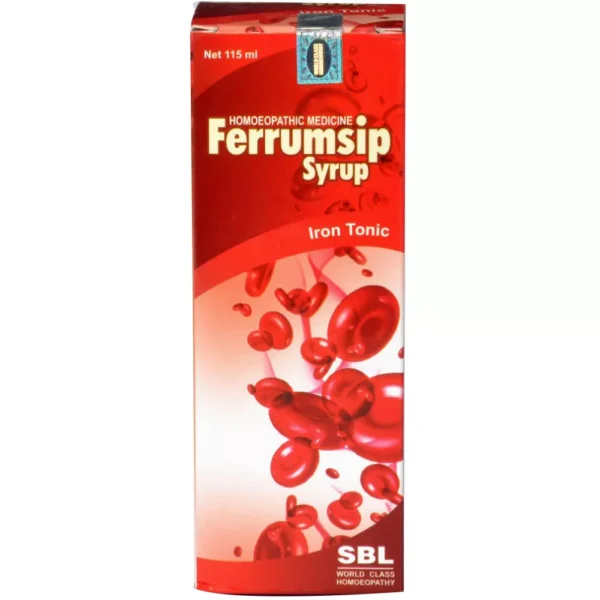 SBL Homeopathy Ferrumsip Syrup 115ml