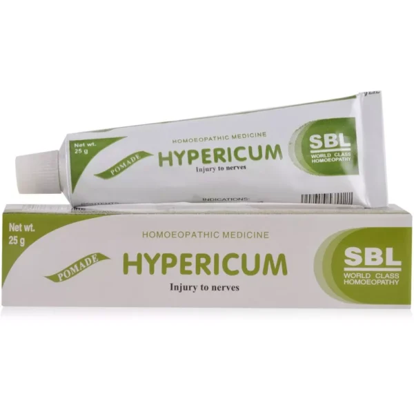 SBL Homeopathy Hypericum Ointment 25gm