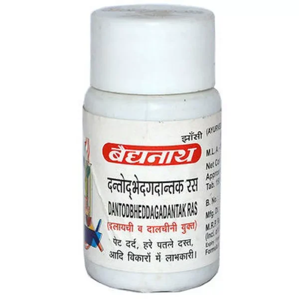 Baidyanath Dantodbhedgadantak Ras (80tab)