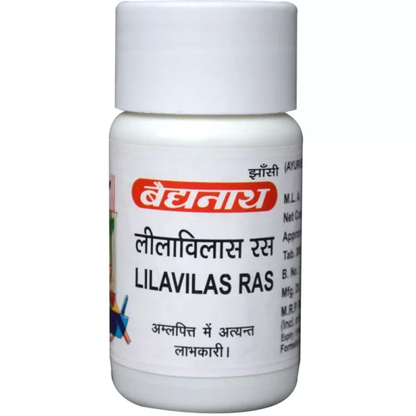 Baidyanath Lilavilas Ras (40tab)