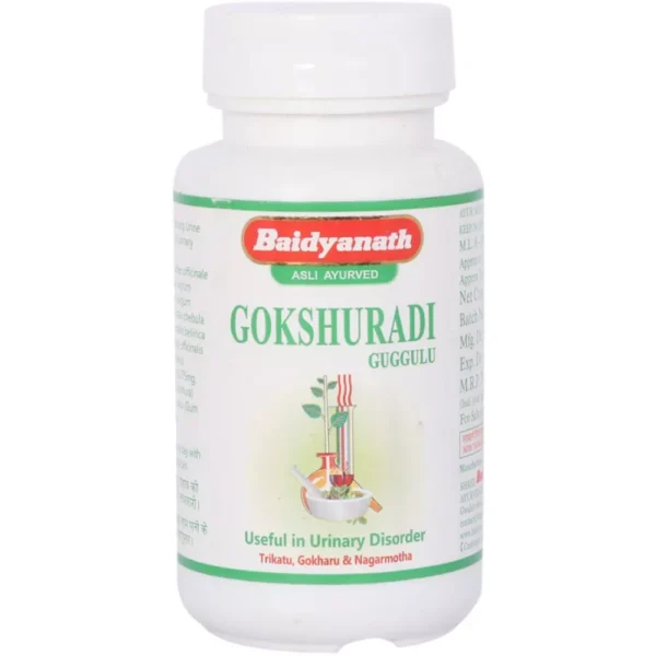 Baidyanath Gokshuradi Guggulu (80tab)