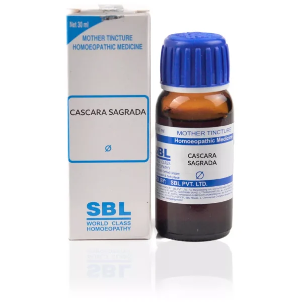 SBL Homeopathy Cascara Sagrada Mother Tincture Q 30ml