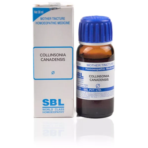 SBL Homeopathy Collinsonia Canadensis Mother Tincture Q 30ml