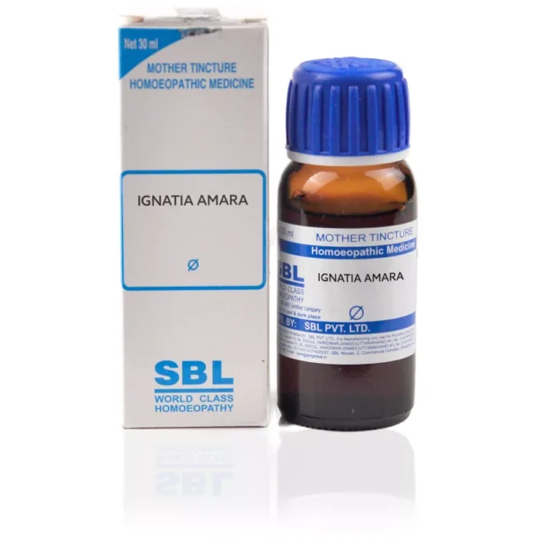 SBL Homeopathy Ignatia Amara Mother Tincture Q 30ml