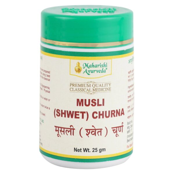 Maharishi Ayurveda Musli Shwet Churna 25 gm