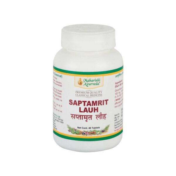 Maharishi Ayurveda Saptamrit Lauh Tablets 40 tabs