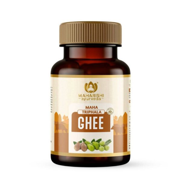 Maharishi Ayurveda Maha Triphala Ghee | Good for Eye Health & Gut Health | Organic Ghee 100 gm