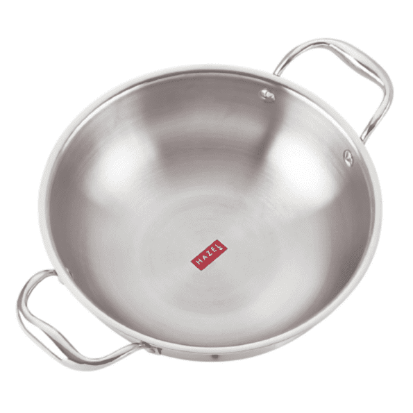 Hazel Triply Stainless Steel Induction Bottom Kadhai
