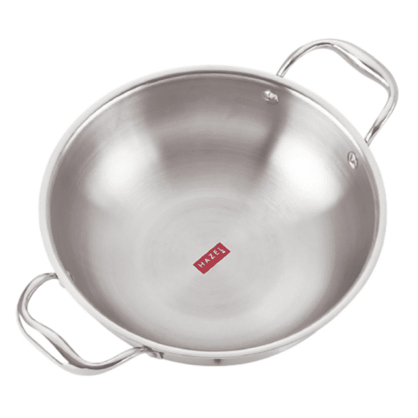 Hazel Triply Stainless Steel Induction Bottom Kadhai