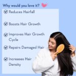 Wishcare Hair Growth Serum Concentrate With 3% Redensyl, 4% Anagain, Rice Water, Biotin - Image 3