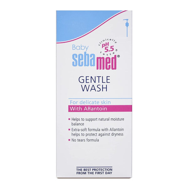 Sebamed Baby Gentle Wash, Protects Skin from Dryness