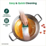 The Indus Valley TurboCuk Tri-ply Stainless Steel Kadai, Premium Quality, 3 Layer Thick Body, 100% Toxin-free, Non-stick, Induction & Gas, Free ?110 Spatula, 1.7/2.7/3.5L - Image 7