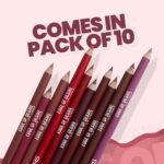 MARS Cosmetics Matte Lip Liner Set of 10 - Set B - Image 6