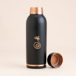 Isha Life Compact Copper Water Bottle (Coated) -700 ml - Image 4