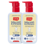 LuvLap Baby Wash & Shampoo with Chamomile, Milk Protein, Oatmeal & Shea Butter - Image 2