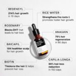 Bare Anatomy Advanced Hair Growth Serum for Scalp 3% Redensyl, 4% Anagain, 3% Baicapil - Image 5