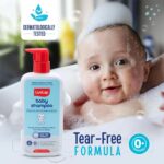 LuvLap Milky Soft Baby Shampoo with Milk Protein, Vitamin E & Coconut Oil, Shea Butter & Chamomile - Image 6