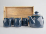 Simply Soho Midnight Bloom Tea Set with Tray - Image 2