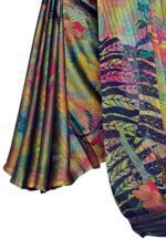 Mirchi Fashion Women's Chiffon Forest Designer Saree - Image 8