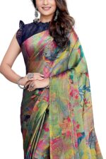 Mirchi Fashion Women's Chiffon Forest Designer Saree - Image 6