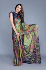 Mirchi Fashion Women's Chiffon Forest Designer Saree - Image 3