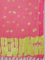 Indian Clothing Kalini Bandhani Printed Regular Kurta With Trousers & Dupatta - Image 3